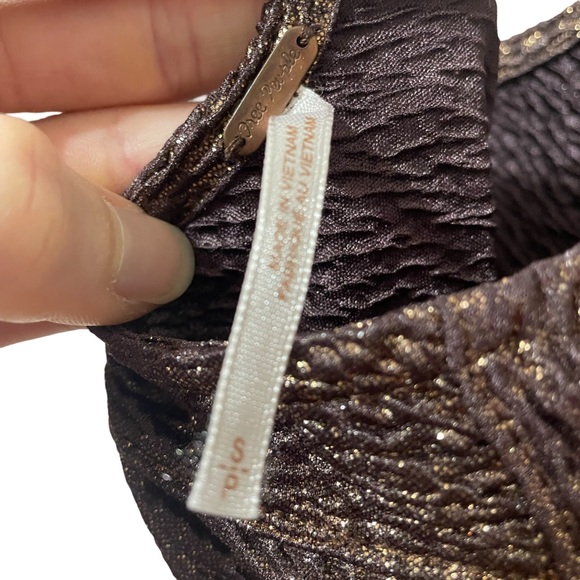 Free People Bronze Bodycon Mini Dress - Picture 5 of 7